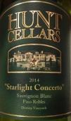 亨特酒莊星光協(xié)奏曲系列長(zhǎng)相思白葡萄酒(Hunt Cellars Starlight Concerto Sauvignon Blanc, Paso Robles, USA)