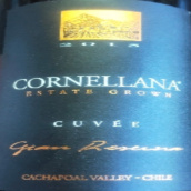 羅莎科尼拉特級(jí)珍藏干紅葡萄酒(Vina La Rosa Cornellana Cuvee Grand Reserve, Cachapoal Valley, Chile)