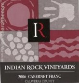 印第安世巖品麗珠干紅葡萄酒(Indian Rock Vineyards Cabernet Franc, California, USA)