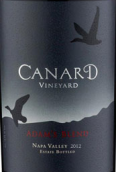 卡納德亞當混釀干紅葡萄酒(Canard Adam’s Blend, Napa Valley, USA)