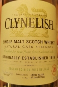 克里尼利基天然原桶蘇格蘭單一麥芽威士忌(Clynelish Natural Cask Strength Single Malt Scotch Whisky, Highlands, UK)