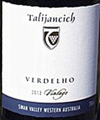 塔利賈里奇酒莊華帝露干白葡萄酒(Talijancich Verdelho, Swan Valley, Western Australia)