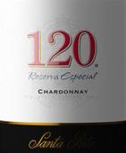 桑塔麗塔120特別珍藏霞多麗干白葡萄酒(Santa Rita 120 Reserva Especial Chardonnay, Central Valley, Chile)