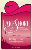 芬恩谷湖岸紅寶石干紅葡萄酒(Fenn Valley Vineyards Lakeshore Ruby Red, Lake Michigan Shore, USA)