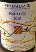 阿伯曼酒莊灰皮諾白葡萄酒(Albert Mann Pinot Gris, Alsace, France)