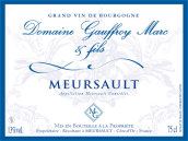 戈弗瓦父子酒莊默爾索(Domaine?Gauffroy?Marc?&?Fils Meursault, Burgundy, France)