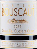 寶士格酒莊紅葡萄酒(Chateau Bouscaut, Pessac-Leognan, France)