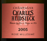 哈雪年份桃紅香檳(Champagne Charles Heidsieck Rose Millesime, Champagne, France)