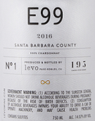 萊沃酒莊E99一號干白葡萄酒(Levo Wines E99 No.1, Santa Barbara County, USA)