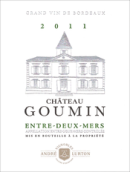 古酩干白葡萄酒(Vignobles Andre Lurton Chateau Goumin White, Entre-Deux-Mers, France)