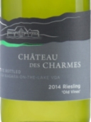 查姆斯酒莊老藤雷司令白葡萄酒(Chateau des Charmes Old Vines Riesling, Niagara-on-the-Lake, Canada)