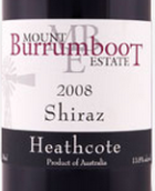 布鲁姆布特山酒庄西拉干红葡萄酒(Mount Burrumboot Estate Shiraz, Heathcote, Australia)