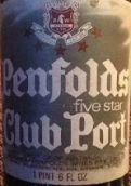 奔富五星俱樂部茶色波特風(fēng)格加強酒(Penfolds Five Star Club Tawny, South Australia, Australia)