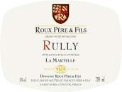 魯氏父子酒莊瑪泰勒（呂利村）紅葡萄酒(Domaine Roux Pere & Fils La Martelle, Rully, France)