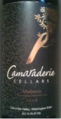 友誼馬多納干紅葡萄酒(Camaraderie Cellars Madrona, Columbia Valley, USA)