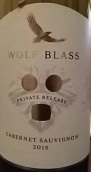 禾富酒莊私人發(fā)售赤霞珠干紅葡萄酒(Wolf Blass Private Release Cabernet Sauvignon, Barossa, Australia)