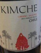 金榭酒莊赤霞珠紅葡萄酒(Kimche Cabernet Sauvignon, Maule Valley, Chile)