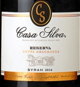 席爾瓦酒莊空加瓜特釀?wù)洳匚骼t葡萄酒(Casa Silva Reserva Cuvee Colchagua Syrah, Colchagua Valley, Chile)