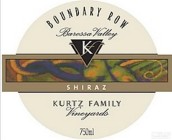 庫爾茨家族酒莊邊界之傷西拉干紅葡萄酒(Kurtz Family Vineyards Boundary Row Shiraz, Barossa Valley, Australia)