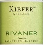 基弗酒莊頑皮王雷萬尼半甜白葡萄酒(Weingut Kiefer Freche Kaiserstuhler Rivaner Qba Feinherb, Kaiserstuhl, Baden, Germany)