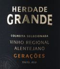 格蘭德二代紅葡萄酒(Herdade Grande Geracoes Red，Alentejo，Portugal)