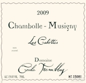 塞西爾·特倫布雷卡波特（香波-慕西尼村）紅葡萄酒(Domaine Cecile Tremblay Les Cabottes, Chambolle-Musigny, France)