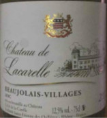 拉卡萊酒莊紅葡萄酒(Chateau de Lacarelle, Beaujolais, France)