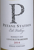 佩塔內(nèi)酒莊瓊瑤漿干白葡萄酒(Petane Station Gewurztraminer, Hawke's Bay, New Zealand)