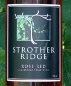 斯特赫斯酒莊斯特羅瑟桃紅葡萄酒(Stonehaus Farms Vineyard & Winery Strother Ridge Rose Red, Missouri, USA)