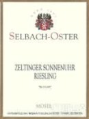 澤巴赫塞爾廷日晷園羅德蘭雷司令精選白葡萄酒(Selbach-Oster Zeltinger Sonnenuhr Rotlay Riesling Auslese, Mosel, Germany)