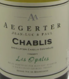 阿杰特酒莊貓眼石（夏布利村）白葡萄酒(Jean-Luc & Paul Aegerter Les Opales, Chablis, France)