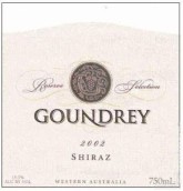 谷瑞珍藏精選西拉干紅葡萄酒(Goundrey Reserve Selection Shiraz, Western Australia)