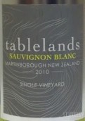 泰布勒葡萄酒公司長相思白葡萄酒(Tablelands Sauvignon Blanc, Martinborough, New Zealand)