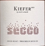 基弗酒莊塞科黑皮諾?桃紅起泡酒(Weingut Kiefer Sekt Rose Vom Spatburgunder?, Kaiserstuhl, Baden, Germany)