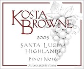 科斯塔布朗黑皮諾干紅葡萄酒（圣盧西亞高地）(Kosta Browne Pinot Noir, Santa Lucia Highlands, USA)