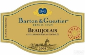 巴頓嘉斯蒂金牌博若萊紅葡萄酒(Barton & Guestier Gold Label Beaujolais Villages, Beaujolais, France)