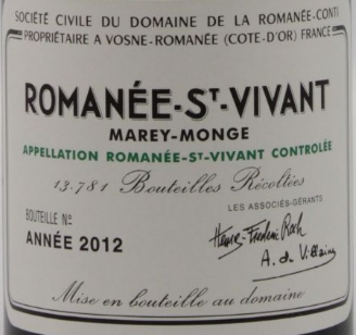 Domaine de La Romanee-Conti, Romanee-Saint-Vivant Grand Cru