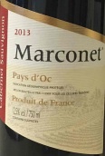 馬可尼酒莊干紅葡萄酒(Marconet, Pay D'Oc, France)