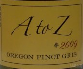 A-Z灰皮諾干白葡萄酒(A to Z Pinot Gris, Oregon, USA)