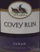 科維西拉干紅葡萄酒(Covey Run Syrah, Columbia Valley, USA)