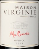 維爾日妮酒莊吾之特釀紅葡萄酒(Maison Virginie Ma Cuvee Rouge, Pays d'Oc, France)