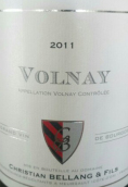 貝朗父子酒莊沃爾奈紅葡萄酒(Christian Bellang et Fils Volnay, Volnay, France)