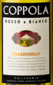 柯波拉酒庄霞多丽白葡萄酒(Francis Ford Coppola Rosso & Bianco Chardonnay, California, USA)