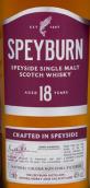 盛貝本18年蘇格蘭單一麥芽威士忌(Speyburn Aged 18 Years Single Malt Scotch Whisky, Speyside, UK)