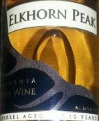 埃克霍恩峰酒莊甜酒(Elkhorn Peak Cellars Dessert Wine, California, USA)