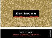 肯布朗西拉干紅葡萄酒(Ken Brown Syrah, Santa Barbara County, USA)