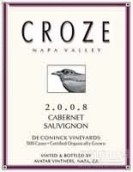 克羅茲酒莊納帕谷赤霞珠干紅葡萄酒(Croze Caberbet Sauvignon, Napa Valley, USA)