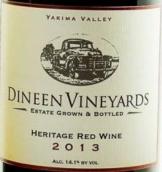 迪寧遺產(chǎn)干紅葡萄酒(Dineen Vineyards Heritage Red, Yakima Valley, USA)