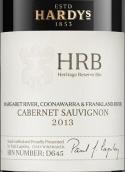 哈迪酒莊HRB遺產(chǎn)珍藏赤霞珠紅葡萄酒(Hardy's HRB Heritage Reserve Bin Cabernet Sauvignon, Coonawarra-Margaret River-Frankland River, Australia)