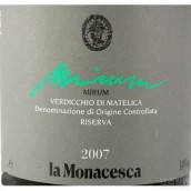 莫納塞斯卡酒莊米魯姆紅葡萄酒(Fattoria La Monacesca Mirum, Verdicchio di Matelica Riserva DOCG, Italy)